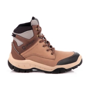 Botina Horizon Cadarço Couro Nobuck Areia 4064maa Bp Bracol