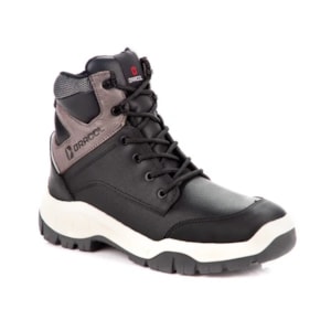 Botina Horizon Cadarço Couro Nobuck Preta 4064maa Bp Bracol