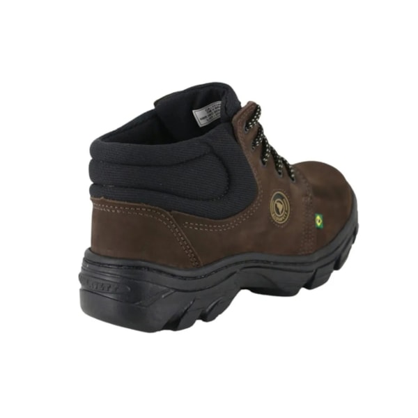 Botina nobuck café ref. PS106 Ca 17144 Ecosafety-a027d84e-e728-4f53-b884-99b54c8930b4