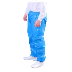 Calça Com Elástico Em Polietileno Transparente Pacote com 25 unidades Ref Cal00048 Ca 30355