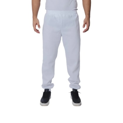 Calça de moletom térmica Maicol cor branca