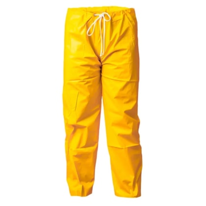 Calça De Pvc Amarela Standard Ca 28482