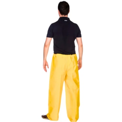 Calça De Pvc Trevira Kp400 Amarela Ca 28439