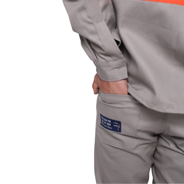 Calça NR-10 Risco 2 Azul Royal Faixa Refletiva Laranja CA 47360-013c2886-72de-46ea-8db2-7447c68ecca7