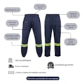 Calça NR-10 Risco 2 Azul Royal Faixa Refletiva Verde CA 47360 Zengo-0703a2e1-324b-4a60-867a-c45ff29c83b9
