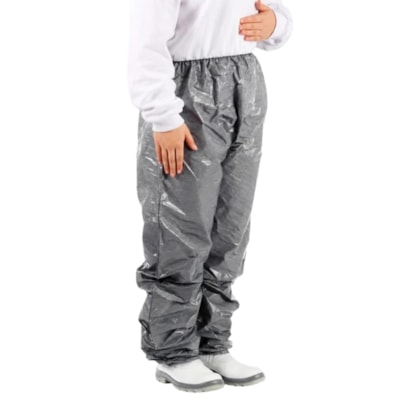 Calça Termolaminada Com Elástico na Cintura E Tornozelo Pacote com 5 unidades Cal00088 Cinza Ca 20925 / 43348