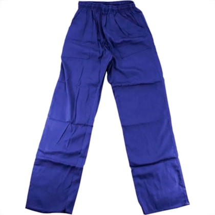 Calça Uniforme Brim Luvas Koch Azul