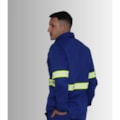 Camisa NR-10 Risco 2 Azul Royal Faixa Refletiva Verde CA 47358-e153493e-a963-44e0-a550-64c839c25da9