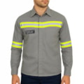 Camisa Nr10 Cinza Com Faixa Refletiva Verde Ca 52270-b5dda436-9447-4759-b98b-06a13c3acdb0
