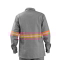 Camisa Ret A Chama Cinza Com Faixa Refletiva Laranja Atpv Ca 44108/38764 Maicol-763b0f4a-bbf4-4139-937f-d7930c45e01d