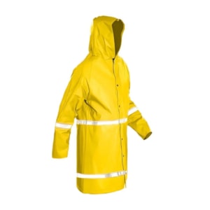 Capa De Chuva Com Refletivo 2cm Amarela Ca 28449