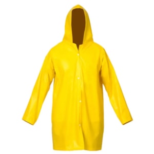 Capa De Chuva Trevira Forrado Amarelo Ref 398 Ca 28449