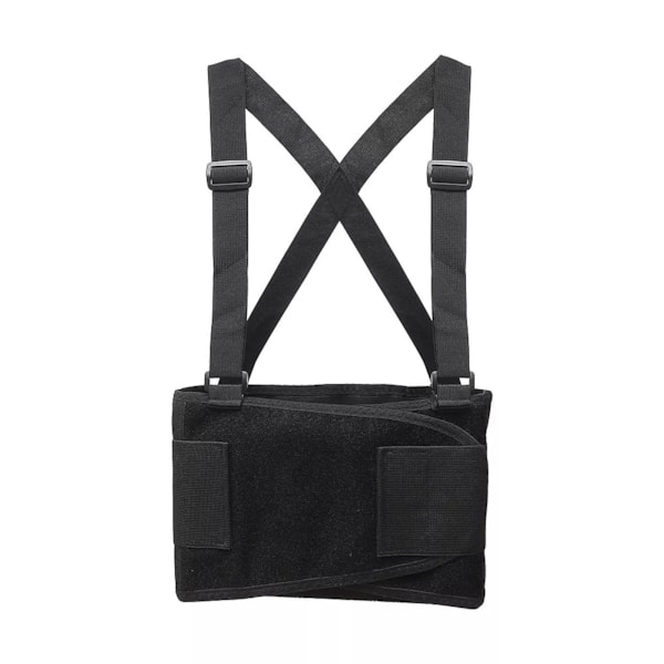 Cinta ergonômica abdominal Comfort preta Steelflex-229cdf0f-fc53-4e6b-82e5-5d0cf951e341