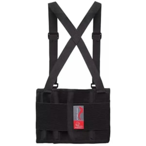 Cinta Ergonômica Abdominal Preta