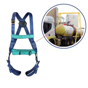 Cinto paraquedista abdominal ref. HL00201 Ca 35191 Hercules