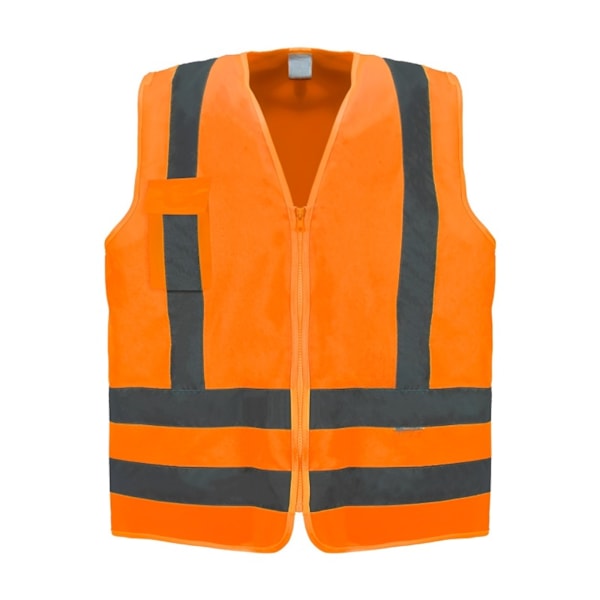 Colete Refletivo Com 1 Bolso Laranja-8f8ff98a-b4de-451f-9296-eb6a8a494b1f