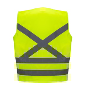 Colete Refletivo Sem Bolso Com Zíper Verde