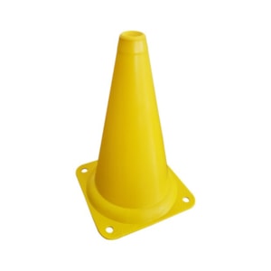 Cone Esportivo 25cm Amarelo