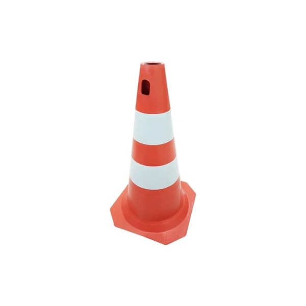 Cone Rígido Laranja / Branco 50cm Sem Refletivo-b9d76283-94d9-4b08-9402-c0f1d5392a5a