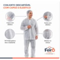Conjunto Em Tnt Branco C/elástico Punho E Tornozelo-1513c424-1496-4959-a1a5-94abdecd7214