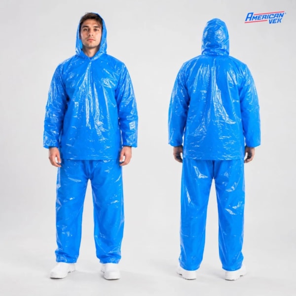 Conjunto Impermeavel Azul Oceano Ca 30354/30355 Con00109 Pct 10 Uni-0dea2f41-f183-4172-b479-8e474be16829