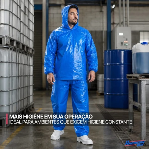 Conjunto Impermeavel Azul Oceano Ca 30354/30355 Con00109 Pct 10 Uni-2d3df2ac-6ce8-422a-b193-d252e47e4d08