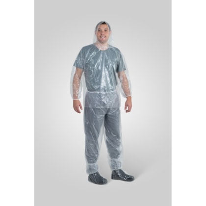 Conjunto Polietileno Incolor C/elastico E Capuz Ca 30354/30355 Con00006