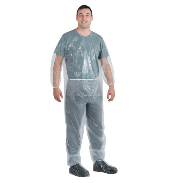 Conjunto Polietileno Transparente com Elástico Sem Capuz Pct 10 Uni Con00057 Ca 30354/ 30355-8740b523-bb6e-43cb-b74e-809767296e6a