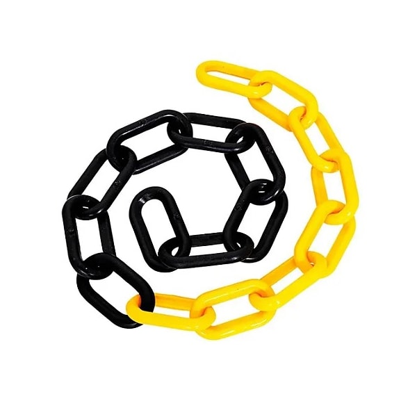 Corrente Plastica Elo Grande Preta/amarela-4f84e4b5-bfa3-48d1-a086-3fe176063794