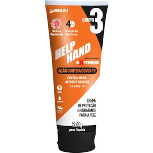 Creme De Protecao Grupo 3 Extreme Help Hand 200g Ca 39091