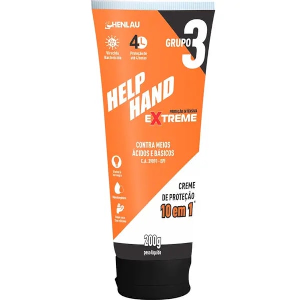 Creme De Protecao Grupo 3 Extreme Help Hand 200g Ca 39091-c1fbbec5-0891-4303-8607-e4acf95641d1
