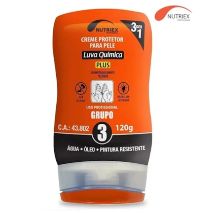 Creme De Protecao Grupo 3 Quimica Plus 120 Gramas Ca 43802