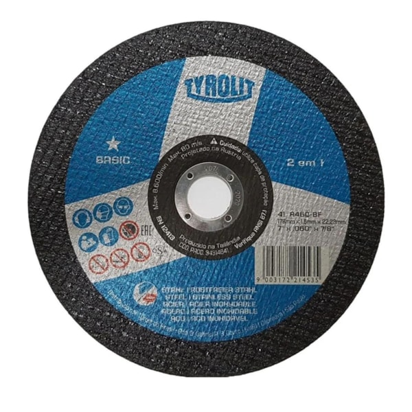 Disco De Corte 7 X 1,6 A46q-bf Aço/inox Basic 34314641-18c1b7ae-b524-4fce-81f8-1369b335bbf8