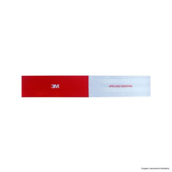 Faixa Refletiva Auto-colante Vermelha/branca Hb004766158 50x305mm Lado Esquerdo-2a9b9451-42f3-4027-bc86-cf61881307dd