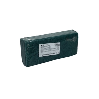 Fibra de limpeza Scotch-Brite Serviço Pesado Verde Escuro 102 X 260mm Hb004820765