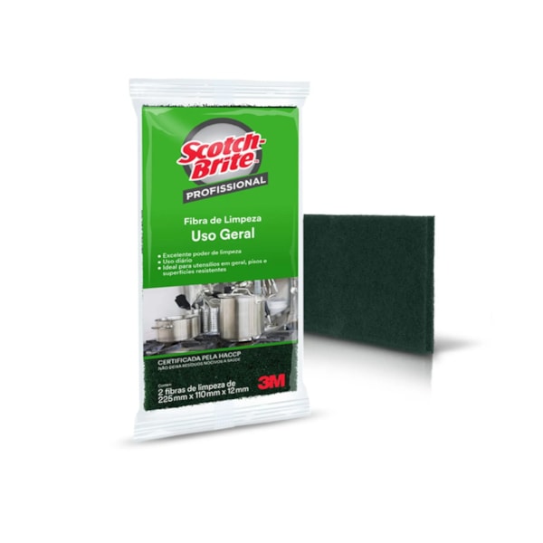 Fibra Scocht Brite Servico Pesado Verde Escuro 102 X 260mm Hb004820765-4ca141eb-d2a2-43c1-a855-acfcdad99eb5