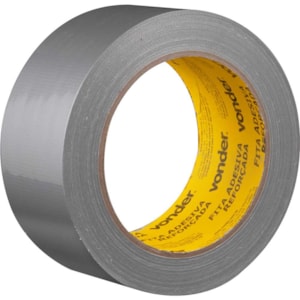Fita Adesiva Silver Tape Prata 50mm X 25mts