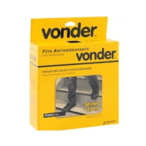 Fita Antiderrapante Preta 50mmx15m