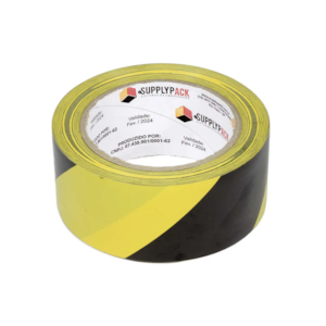 Fita Demarcacao Adesiva Zebrada 48mmx30m
