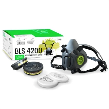 Kit Respirador Semimascara 4200-s/m (br) Ref 1051770