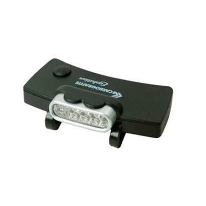 Lanterna para acoplar no capacete Carbografite