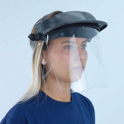 Lente Para Protetor Facial Incolor Faceshield