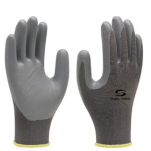 Luva 1006 Com Banho Nitrilico  Cinza  Ca 32038 Super Safety