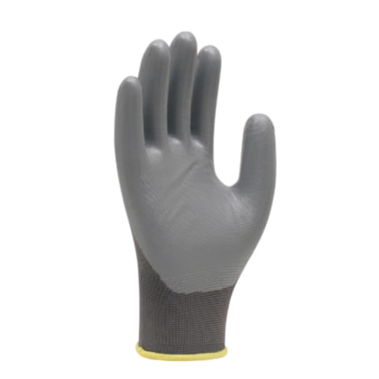 Luva 1006 Com Banho Nitrilico Cinza Ca 32038 Super Safety