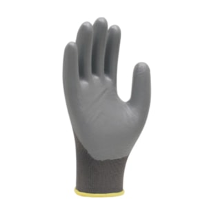 Luva 1006 Com Banho Nitrilico Cinza Ca 32038 Super Safety