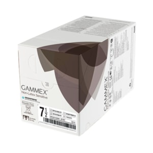 Luva Cirurgica Esteril Gammex Non-latex Sensitive Cx C/ 50 Pares Tam 8,5 Ca41021