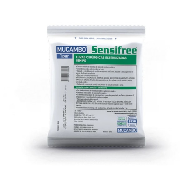 Luva Cirúrgica Estéril Sem Pó Sensifree Ca 8537-4400f27f-a374-4e6f-aca2-24c02e62ee3a