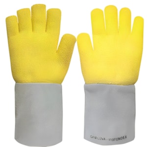 Luva De Kevlar Em Grafatex 119 Fundex Ca 31255