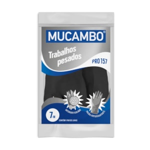 Luva De Latex Mucambo Pro 157 Ca 3890