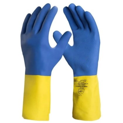 Luva De Latex Neoprene Duomix Pa3440516 Ca 43392